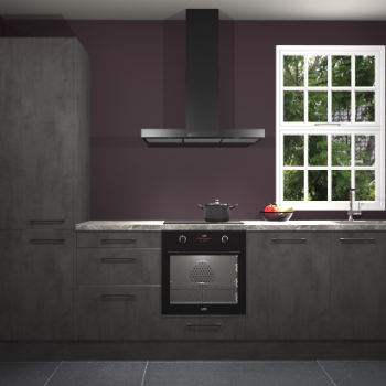 Beton antraciet keuken Bangladesh 34638