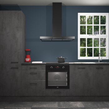 Beton antraciet keuken Bangladesh 34651