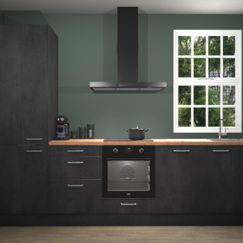 Beton zwarte keuken Bangladesh 34654