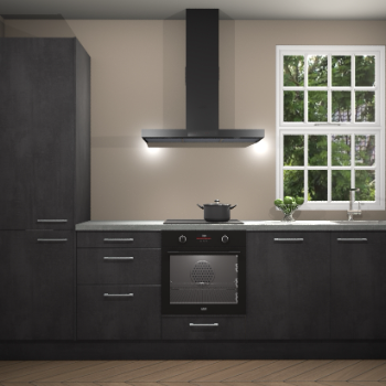 Beton zwarte keuken Bangladesh 34660