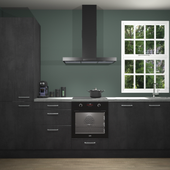 Beton zwarte keuken Bangladesh 34661