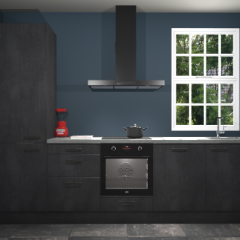 Beton zwarte keuken Bangladesh 34664