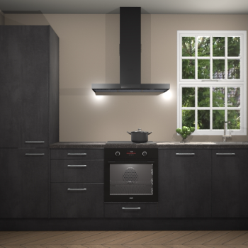 Beton zwarte keuken Bangladesh 34666