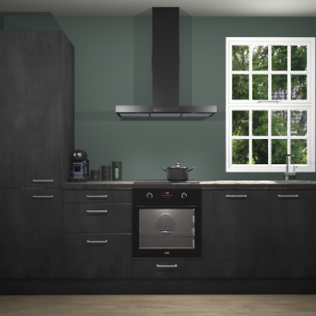 Beton zwarte keuken Bangladesh 34667