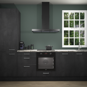 Beton zwarte keuken Bangladesh 34673