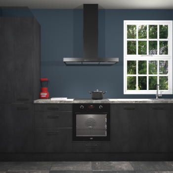 Beton zwarte keuken Bangladesh 34677