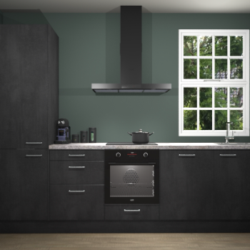 Beton zwarte keuken Bangladesh 34680