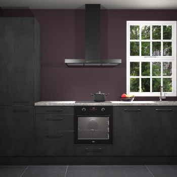 Beton zwarte keuken Bangladesh 34682