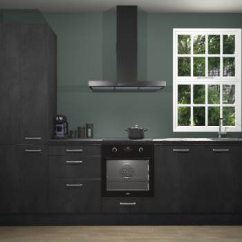 Beton zwarte keuken Bangladesh 34686