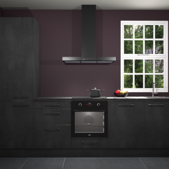 Beton zwarte keuken Bangladesh 34688