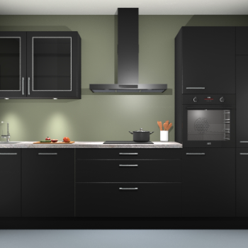 Zwart keuken Cairo 33912