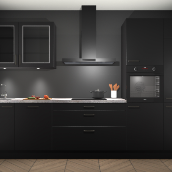 Zwart keuken Cairo 33916