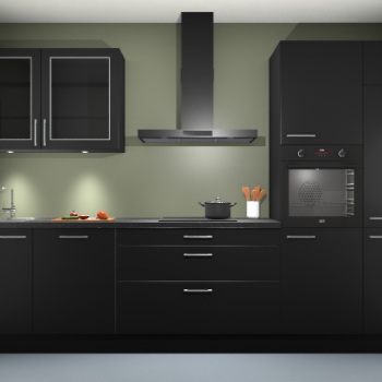 Zwart keuken Cairo 33918