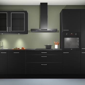 Zwart keuken Cairo 33920