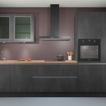 Beton Zwart Keuken Cairo 33978