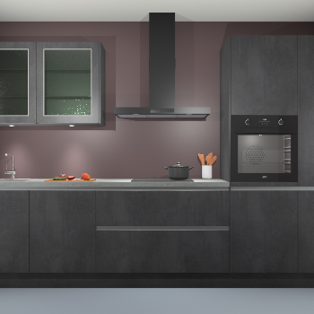 Beton Zwart Keuken Cairo 33984