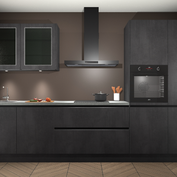 Beton Zwart Keuken Cairo 33987