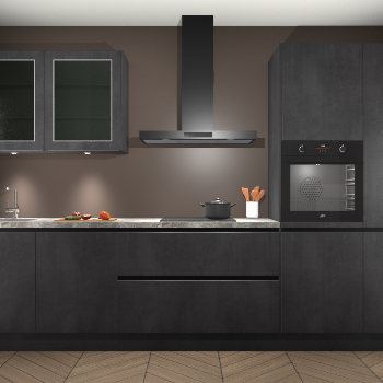 Beton Zwart Keuken Cairo 33999