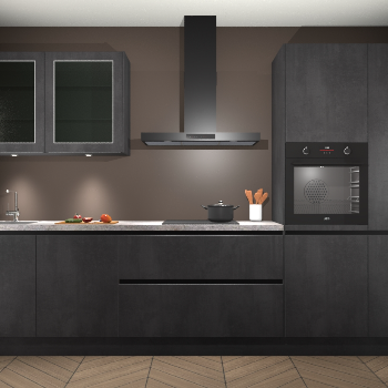 Beton Zwart Keuken Cairo 34005