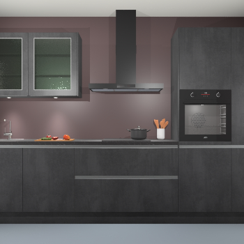 Beton Zwart Keuken Cairo 34008