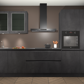 Beton Zwart Keuken Cairo 34011