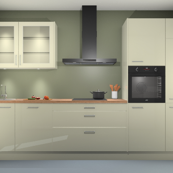 Magnolia hoogglans keuken Cairo 33931