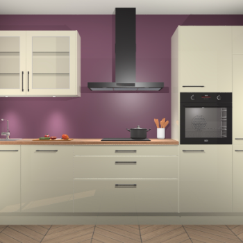 Magnolia hoogglans keuken Cairo 33933