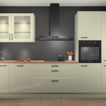 Magnolia hoogglans keuken Cairo 33934