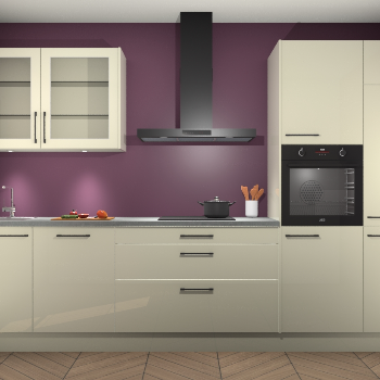 Magnolia hoogglans keuken Cairo 33940