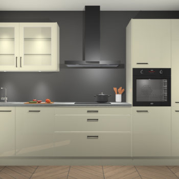 Magnolia hoogglans keuken Cairo 33941