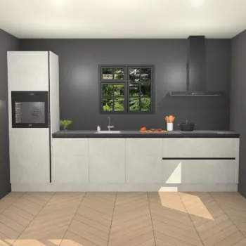 Beton opal greeploze keuken Luxemburg 34856