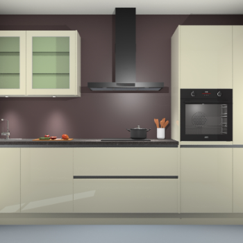 Magnolia hoogglans keuken Cairo 33945