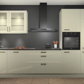 Magnolia hoogglans keuken Cairo 33947