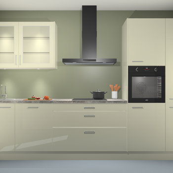 Magnolia hoogglans keuken Cairo 33950