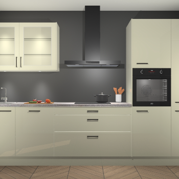 Magnolia hoogglans keuken Cairo 33959