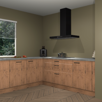 Astoria eiken keuken Moroni 34885