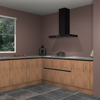 Astoria eiken greeploze keuken Moroni 34886