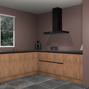 Astoria eiken greeploze keuken Moroni 34892