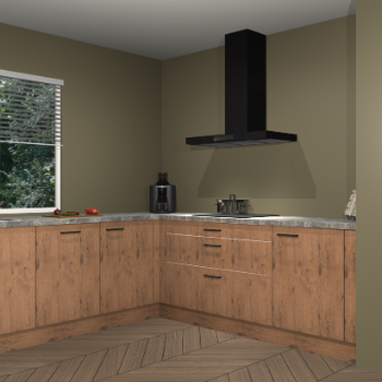 Astoria eiken keuken Moroni 34897