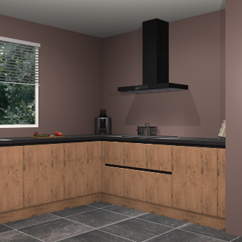 Astoria eiken greeploze keuken Moroni 34910