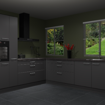 Onyxgrijze keuken Palermo 34756