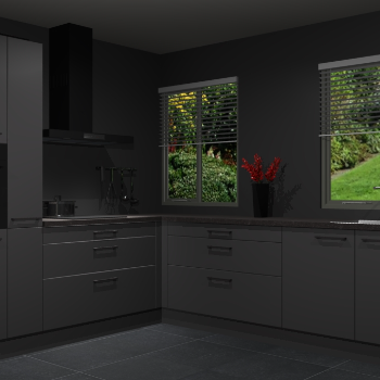 Onyxgrijze keuken Palermo 34552