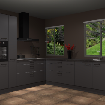 Onyxgrijze keuken Palermo 34553