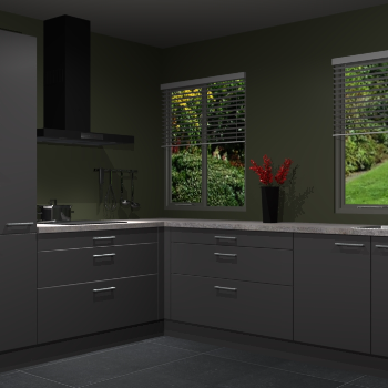 Onyxgrijze keuken Palermo 34762