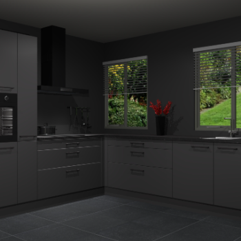 Onyxgrijze keuken Palermo 34606