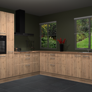 Madera Natuur keuken Palermo 34803