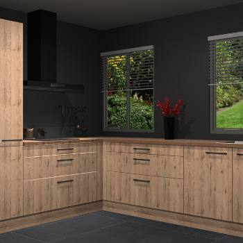 Madera Natuur keuken Palermo 34612