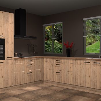 Madera Natuur keuken Palermo 34613