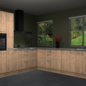 Madera Natuur keuken Palermo 34842