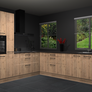 Madera Natuur keuken Palermo 34852